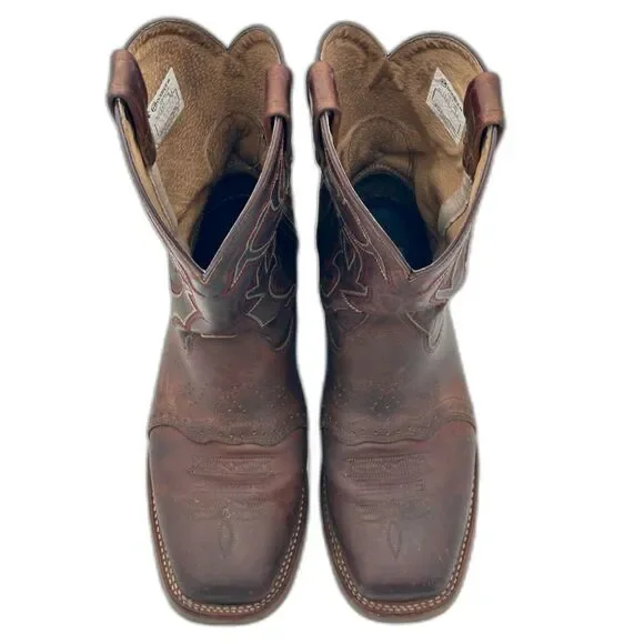 Double H - I.C.E. Saddle Vamp Western Work Boots – Broad Square Toe – M 10 - Picture 7 of 9